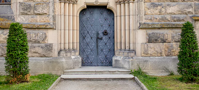 Traditional Double Front Doors in Vero Beach, FL