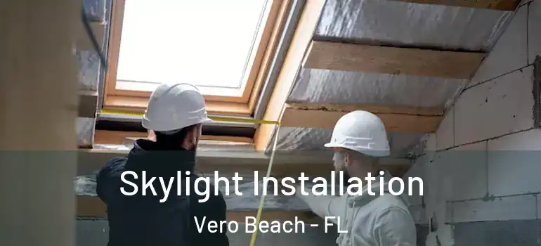  Skylight Installation Vero Beach - FL
